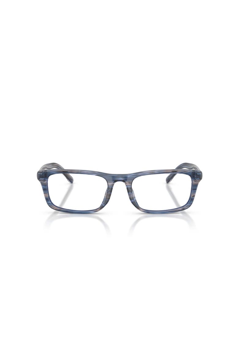 54mm Rectangle optical glasses, Alternate, color, Blue