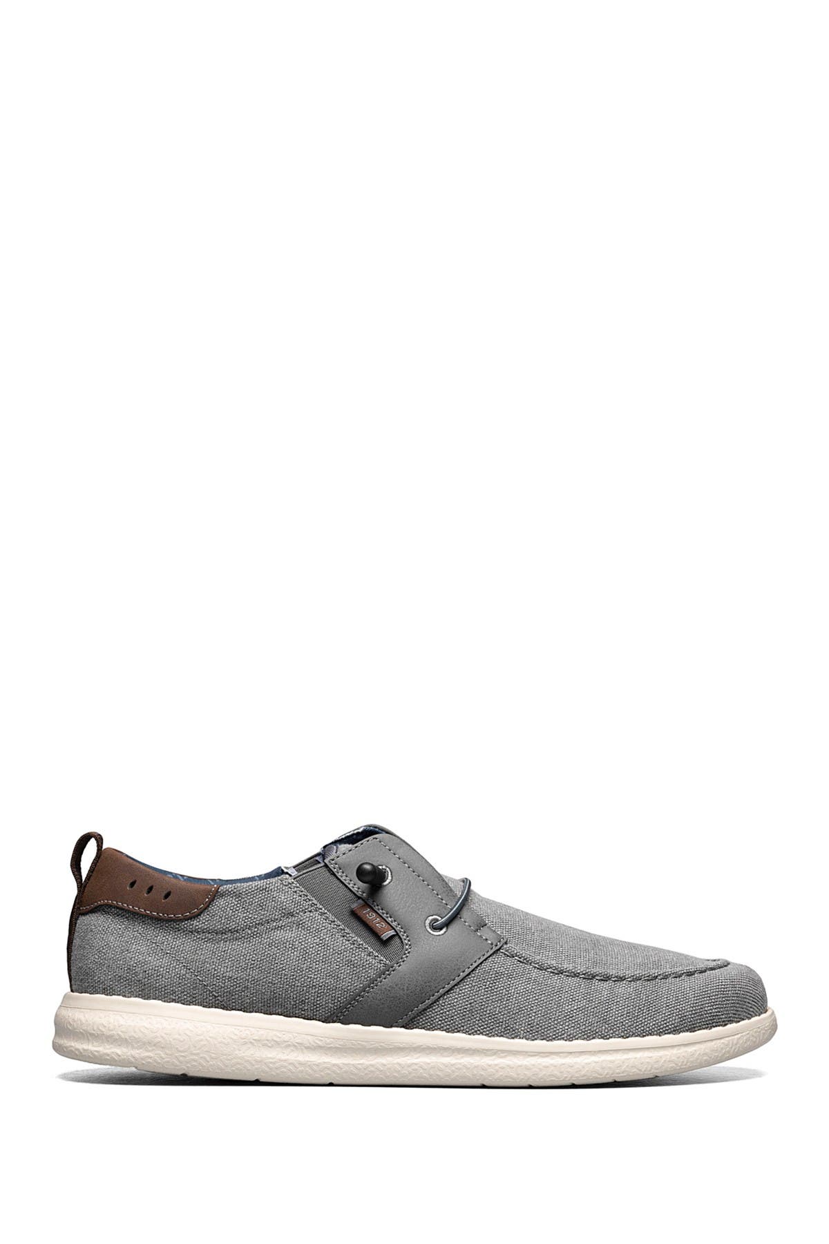 Brewski Moc Toe Canvas Shoe - Wide Width Available, Alternate, color, GRAY