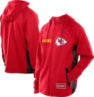 New Era Men's New Era  Red Kansas City Chiefs Combine Authentic Raglan Scuba Full-Zip Hoodie