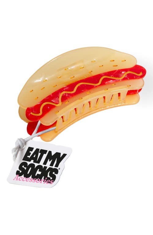 Doiy Hotdog Claw Clip In Gold