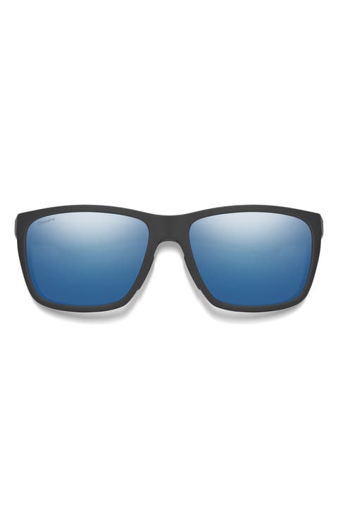 Longfin 57mm ChromaPop™ Polarized Square Sunglasses