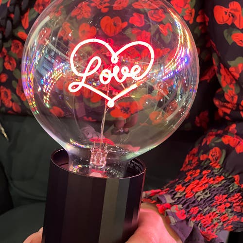 Mitb Love Portable Table Lamp In Gold