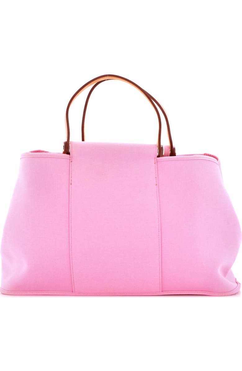 Pre-Owned Hermes Cabag Elan Toile and Leather 39, Main, color, Pink