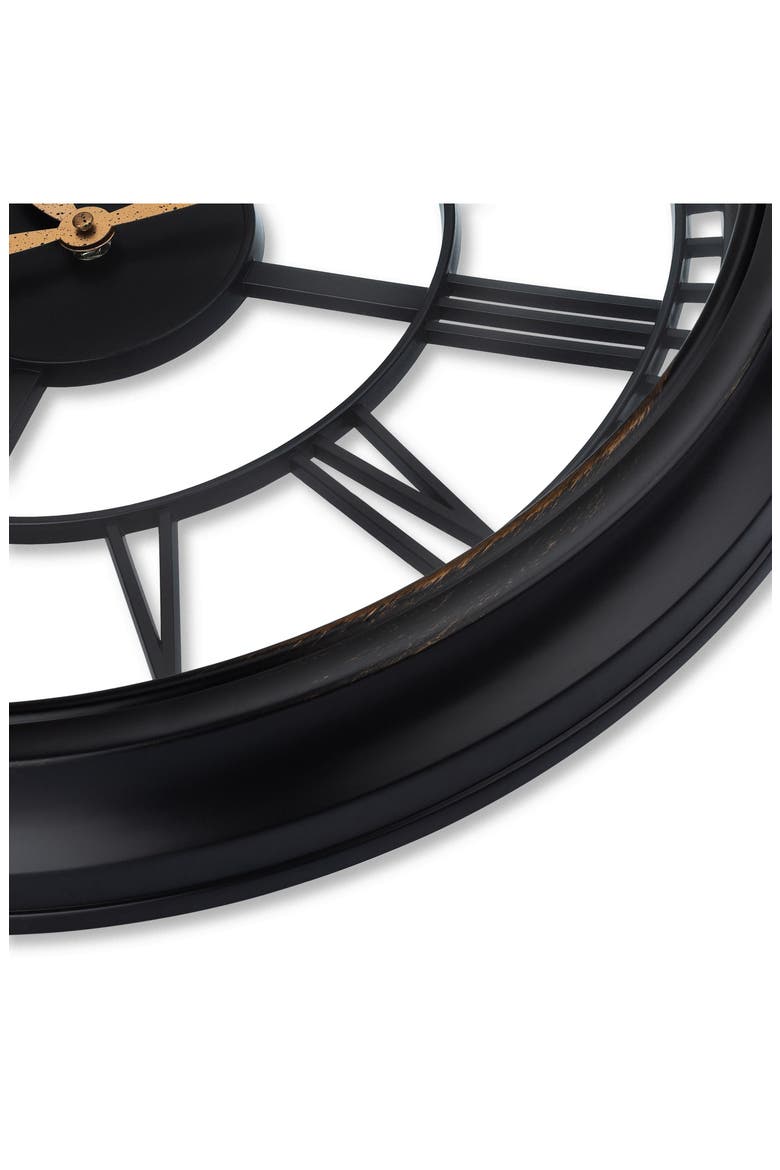 Wall Clock, Alternate, color, BROWN