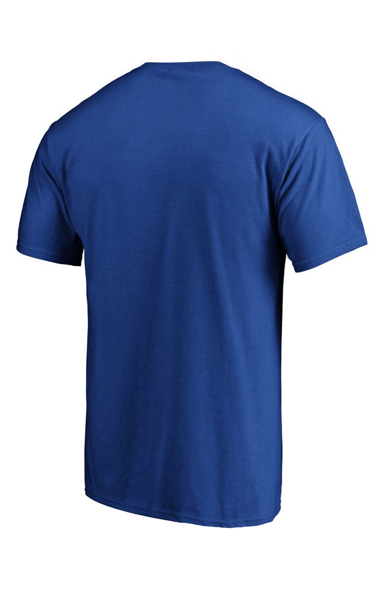 FANATICS Men's Fanatics Branded Royal Toronto Blue Jays Official Logo T-Shirt, Alternate, color, 