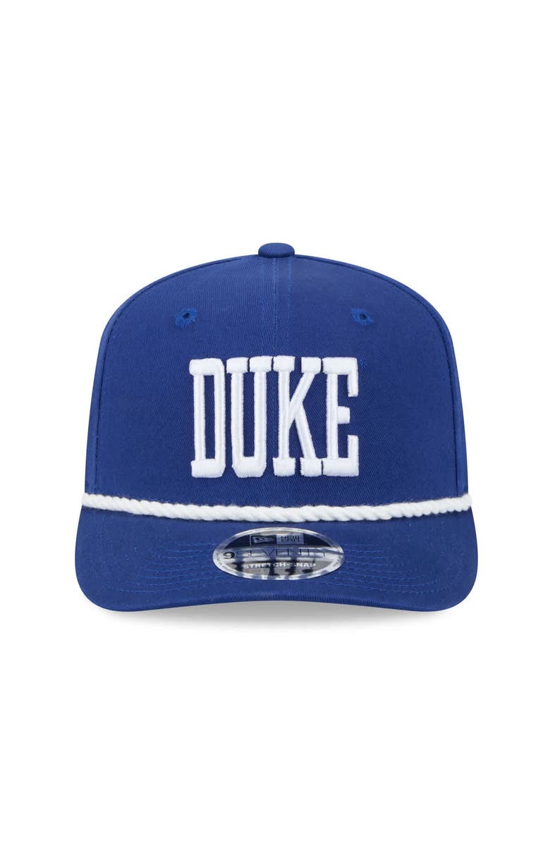 New Era Men's New Era  Royal Duke Blue Devils Wordmark 9SEVENTY Stretch-Snap Adjustable Hat, Alternate, color, Royal