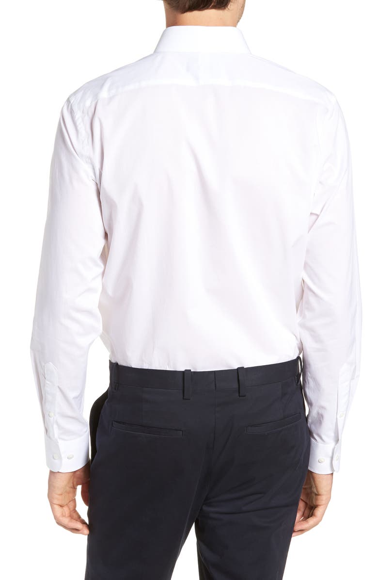 1901 Trim Fit Solid Dress Shirt, Alternate, color, 