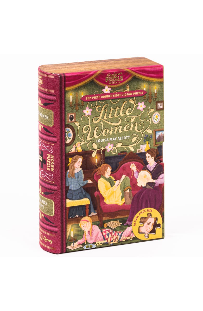 Professor Puzzle Library Little Women, 252Pc Doublesided Puzzle, Main, color, Multicolored