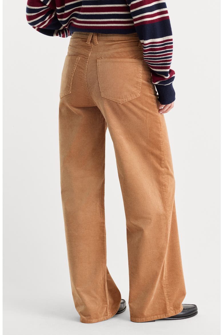 Vintage Wide Leg Corduroy Pants, Alternate, color, CAFE CLAY
