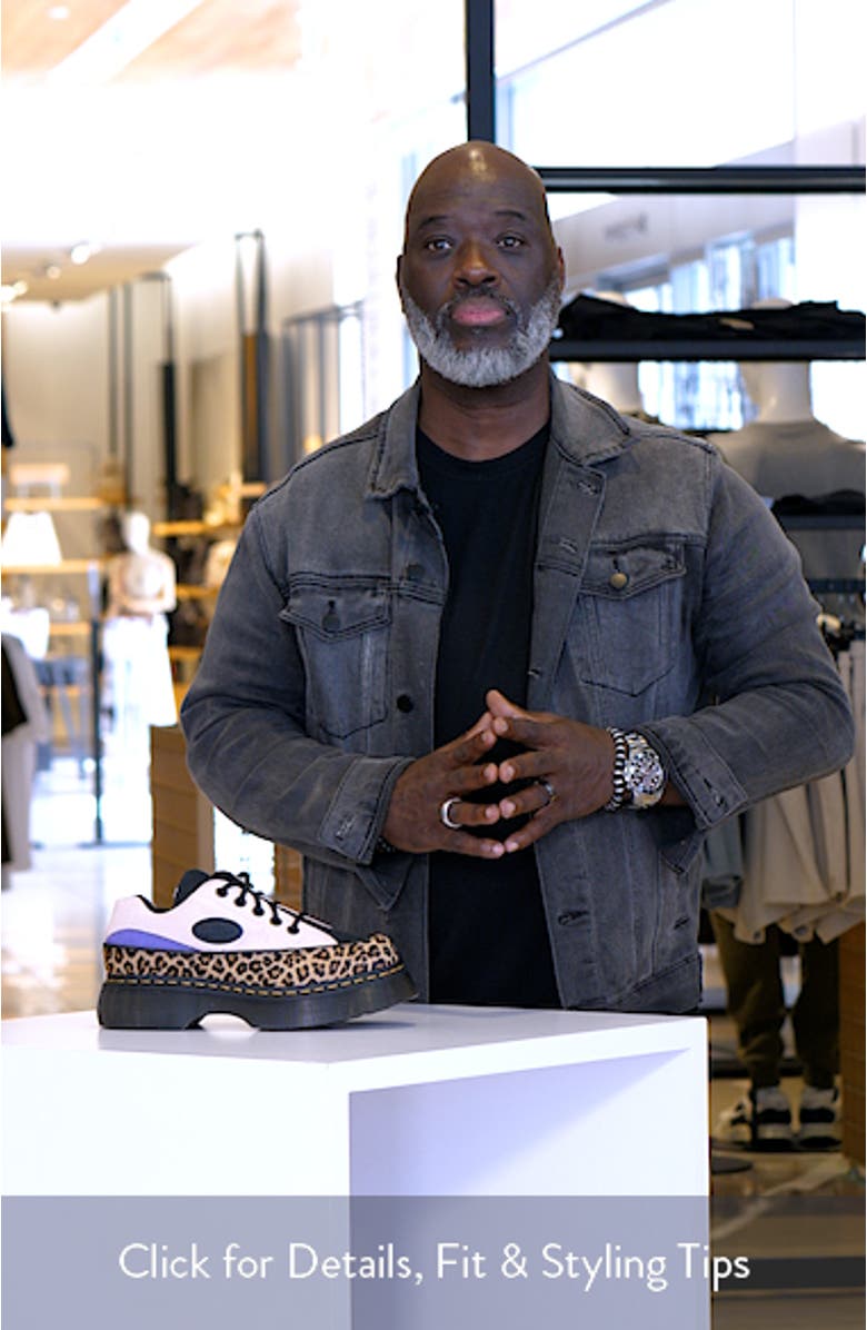 Buzz 5i Mixed Media Platform Sneaker, sales video thumbnail