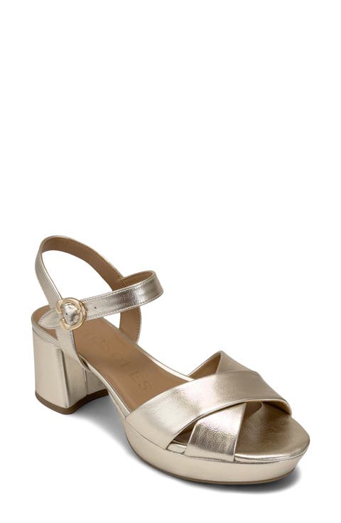Charlye Ankle Strap Platform Sandal (Women)