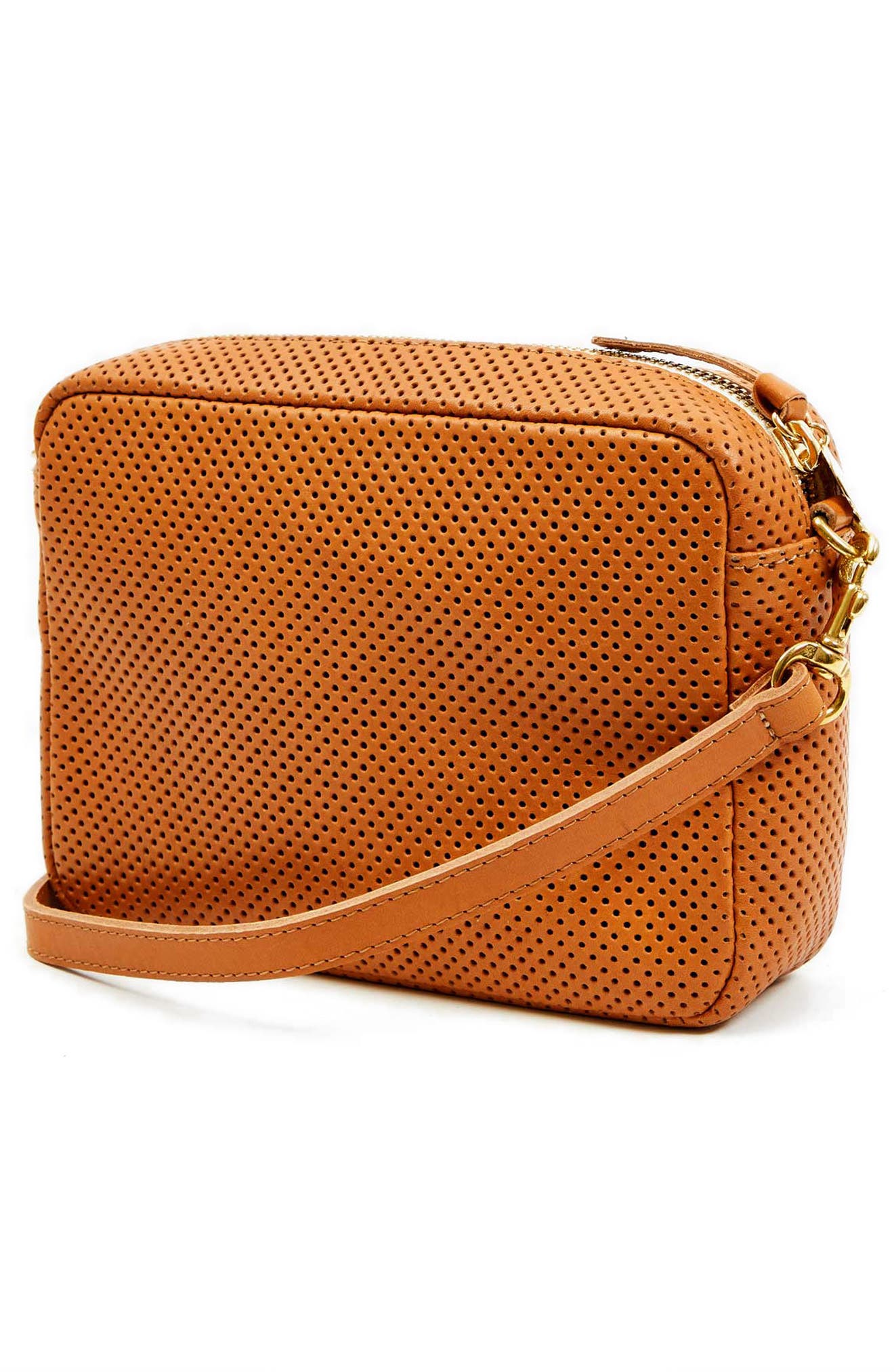 Clare V. Midi Sac Leather Crossbody Bag, Alternate, color, 