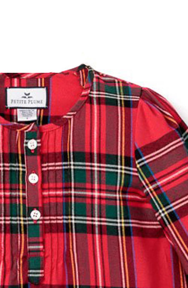 Petite Plume Kids' Beatrice Tartan Nightgown, Alternate, color, 