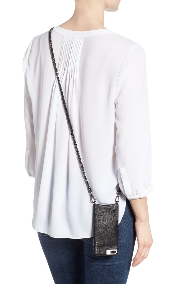 Bandolier Lucy Faux Leather iPhone 7/8 & 7/8 Plus Crossbody Case, Alternate, color, 