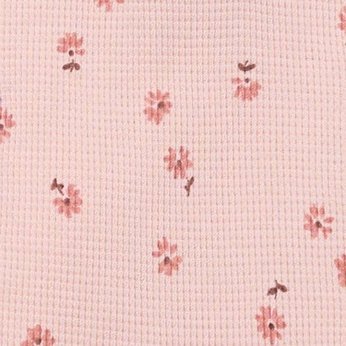 Modern Moments™ By Gerber Short Sleeve Long Romper In Rose Tossed Daisy