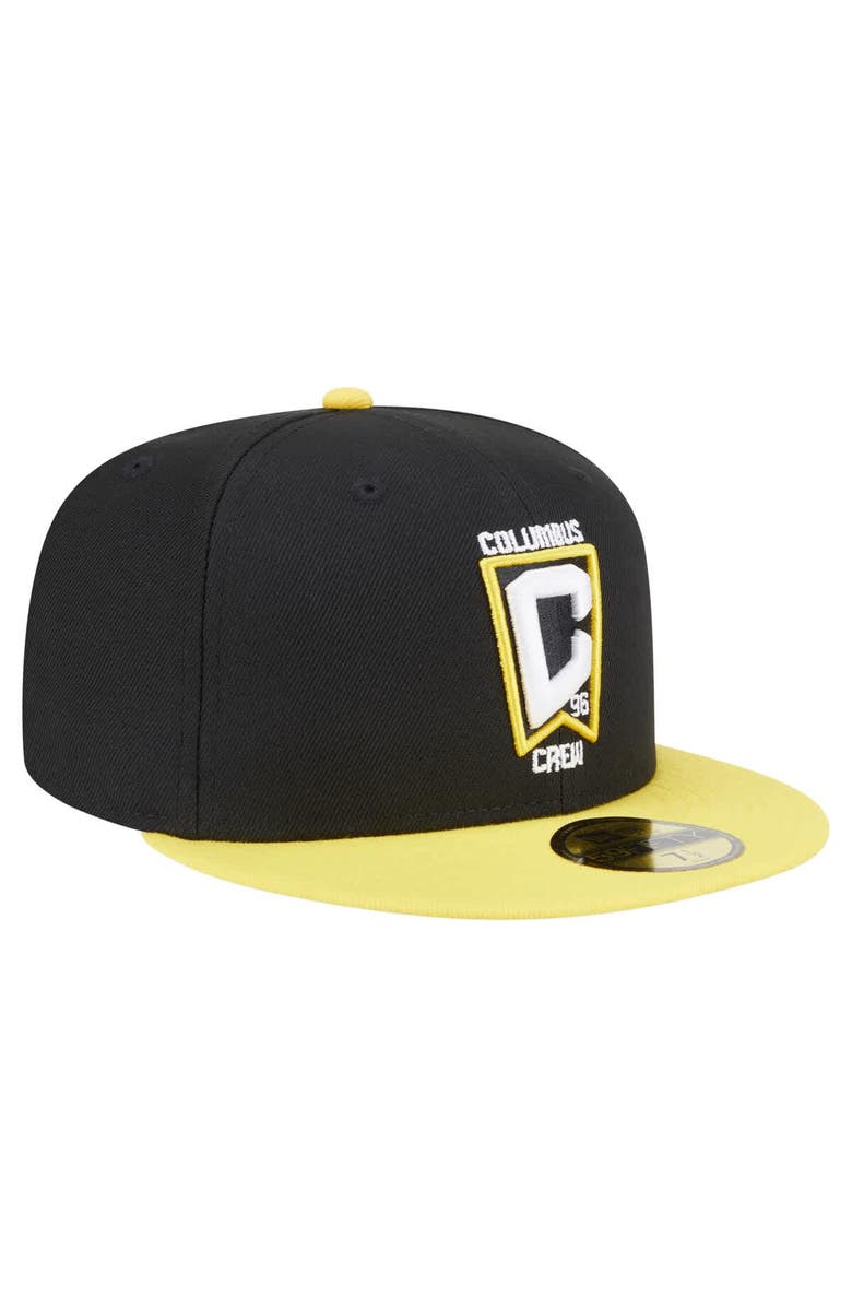 New Era Men's New Era  Black Columbus Crew 2025 Kickoff 59FIFTY Fitted Hat, Alternate, color, Black