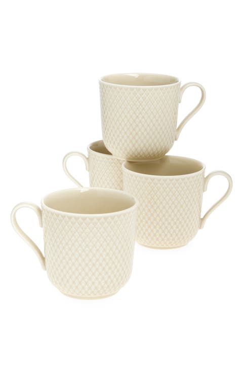 Rhombe Earth Set of 4 Mugs