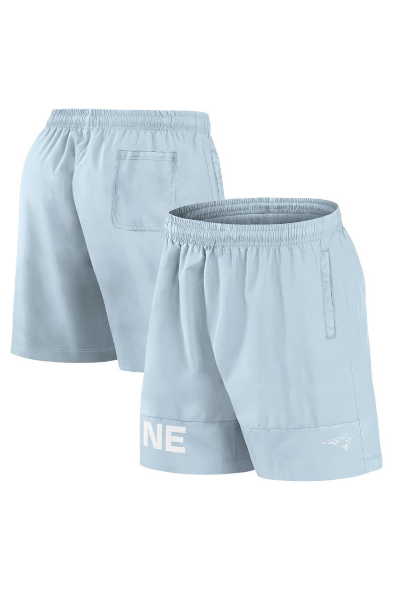 Men's Fanatics Light Blue New England Patriots Elements Shorts, Alternate, color, Light Blue
