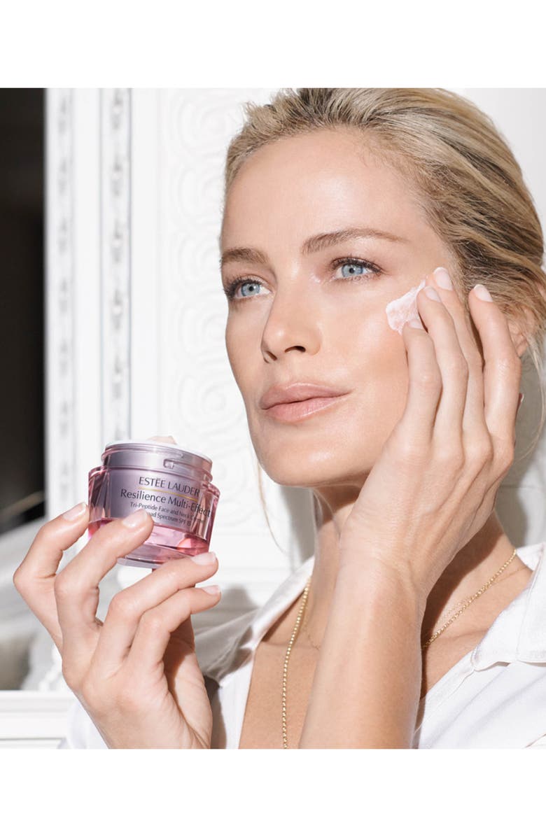 Estée Lauder Resilience Multi-Effect Tri-Peptide Face & Neck Cream Moisturizer SPF 15 for Normal/Combination Skin, Alternate, color, 