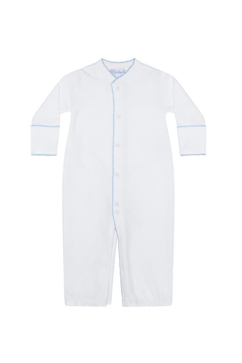 White Bubble Baby Converter Gown - Baby