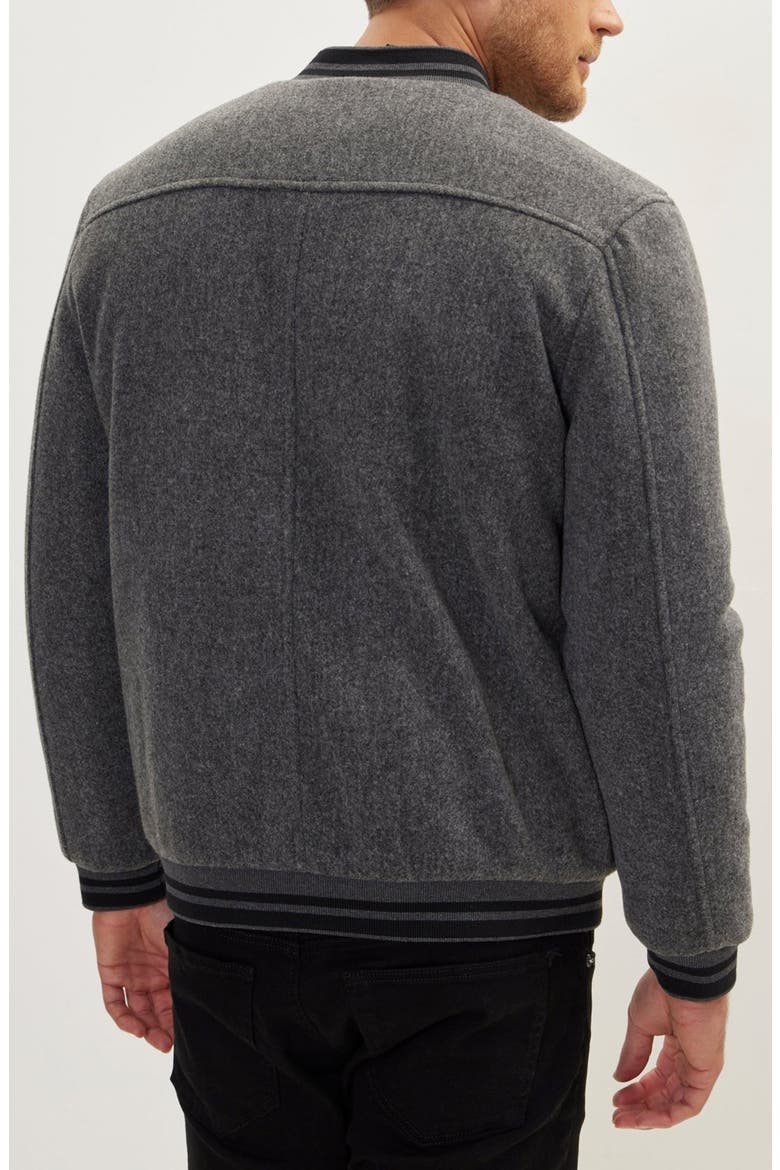 Bomber Jacket, Alternate, color, ANTHRACITE