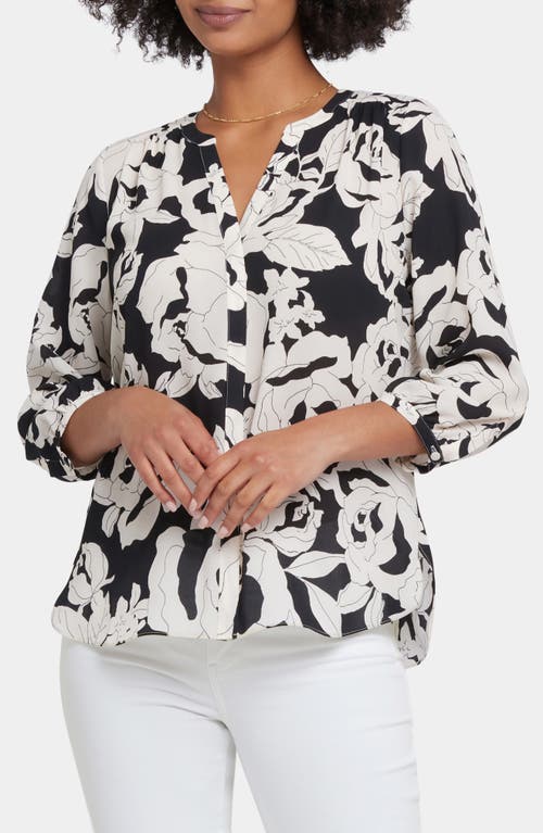Nydj Pintuck Top In Multi