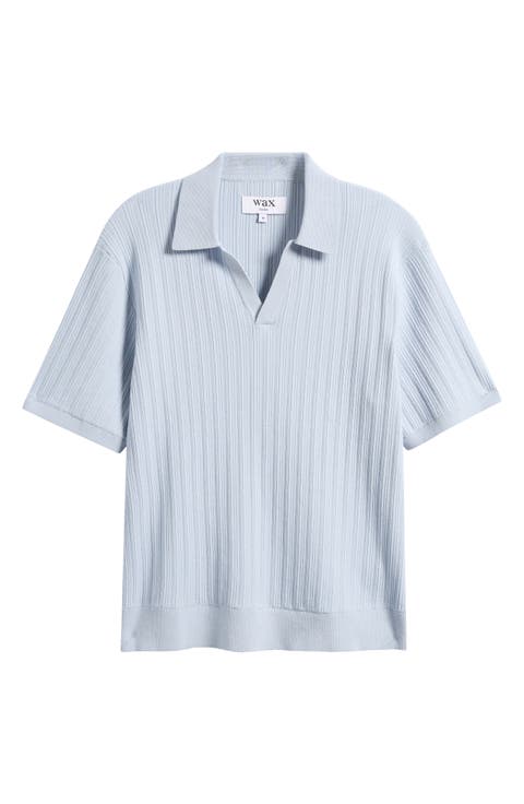 Siena Textured Cotton Blend Polo