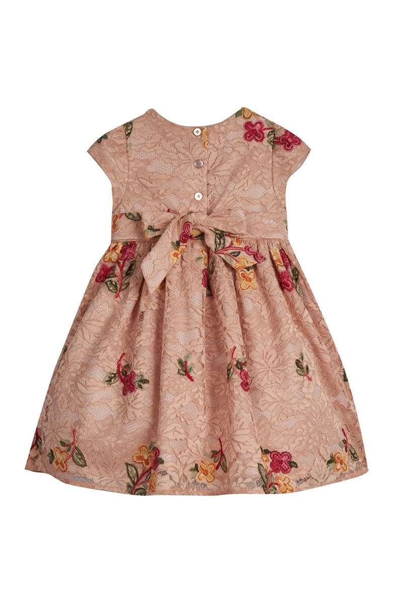 Laura Ashley Floral Embroidered Dress, Alternate, color,