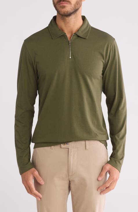 Quarter Zip Polo