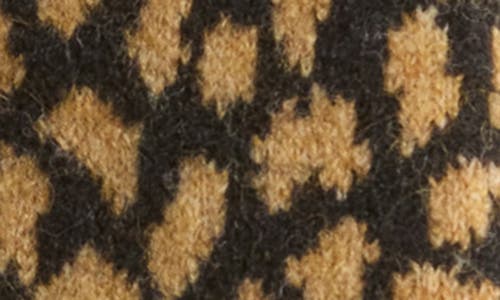 Kate Spade New York Modern Leopard Print Scarf In Brown