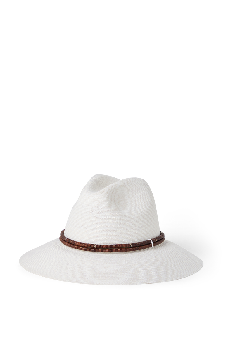 Brunello Cucinelli Fedora with monili, Main, color, 