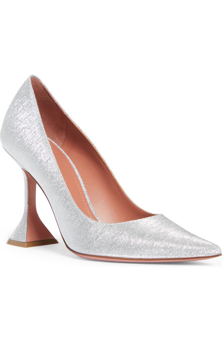 Amina Muaddi Ami Pointed Toe Pump, Main, color,