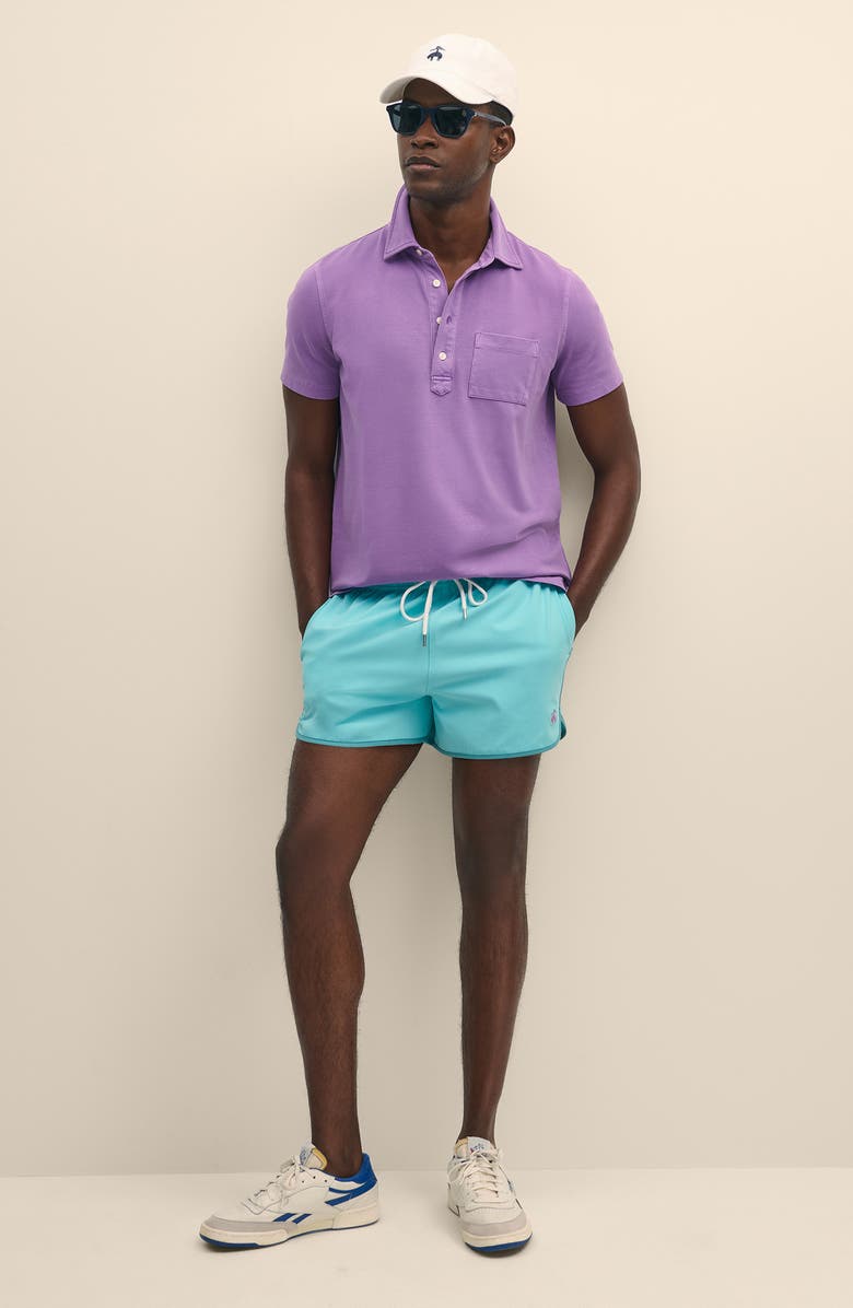 Brooks Brothers Cotton Piqué Polo, Alternate, color, Grape Nectar