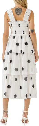 Polka dot dress nordstrom best sale