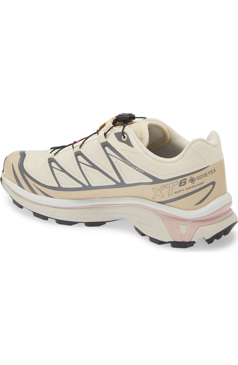 Salomon XT-6 Gore-Tex<sup>®</sup> Waterproof Sneaker, Alternate, color, Almond Milk