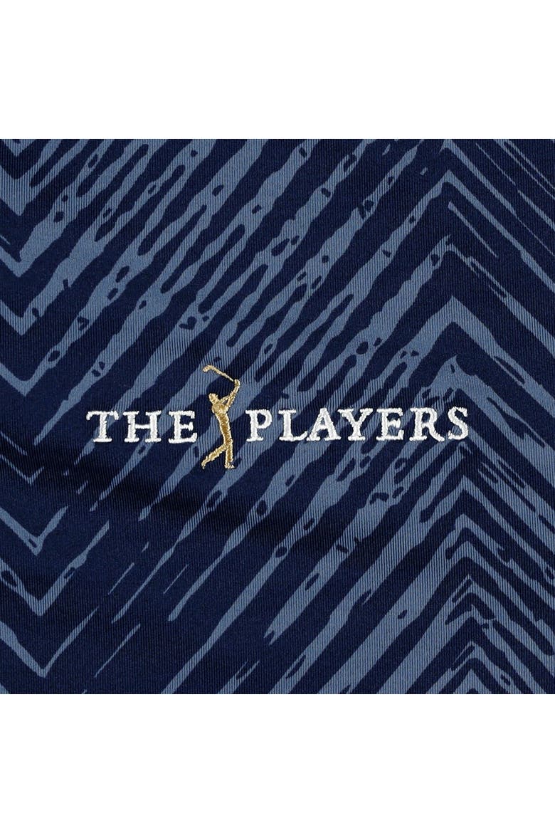 Men's adidas Navy THE PLAYERS Ultimate365 Allover Print Polo, Alternate, color, Navy