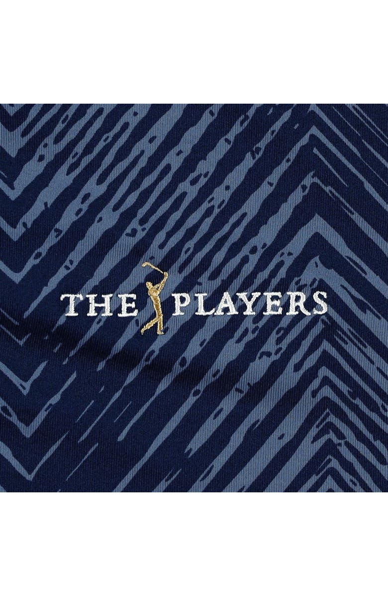 adidas Men's adidas Navy THE PLAYERS Ultimate365 Allover Print Polo, Alternate, color, 