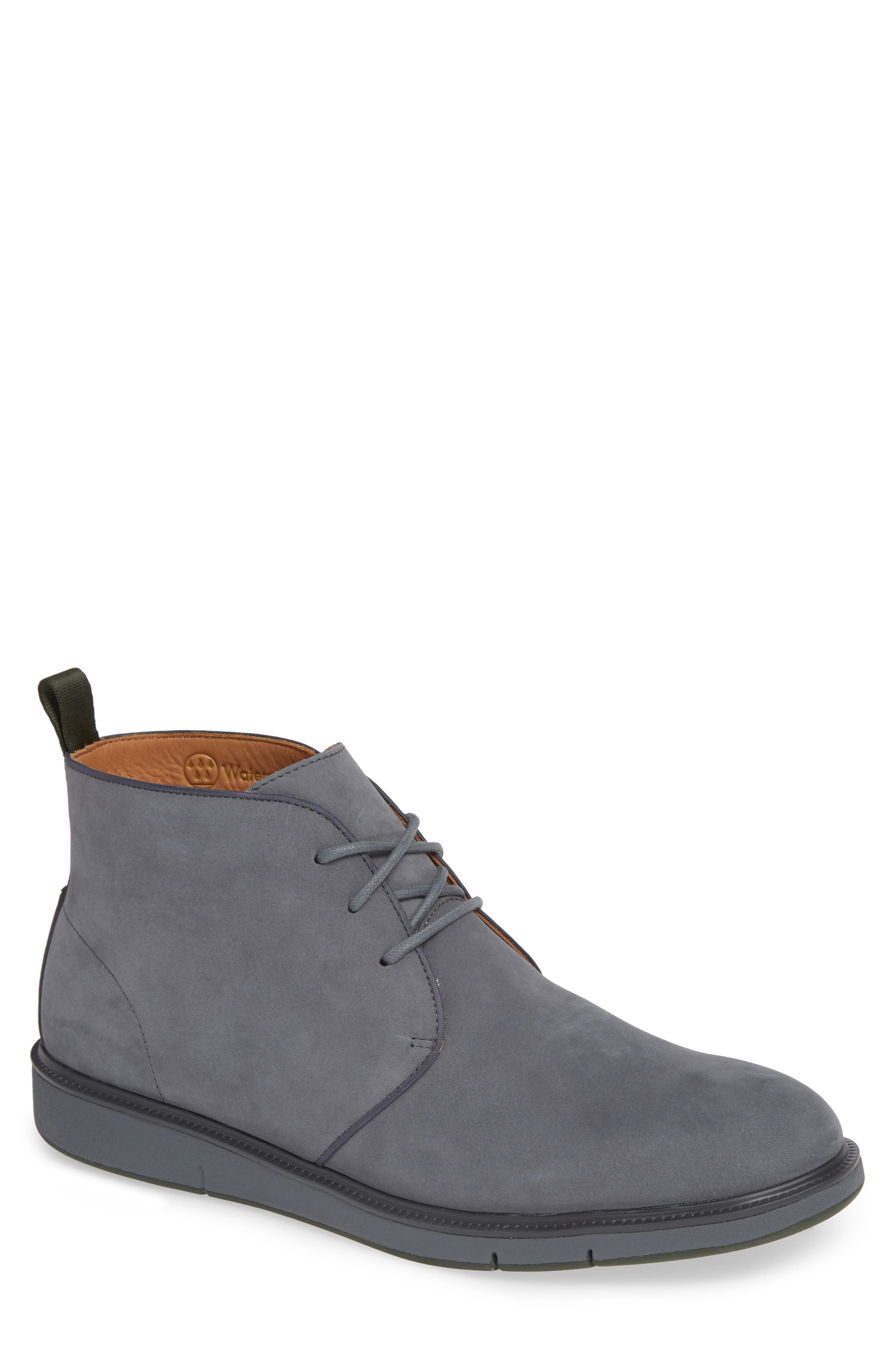Motion Chukka Waterproof Boot, Main, color, GREY/ OLIVE