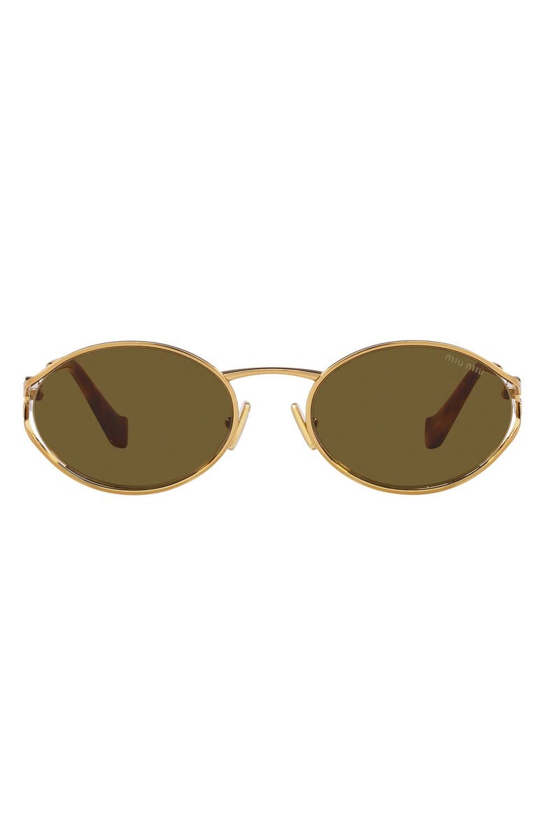 54mm Oval Sunglasses