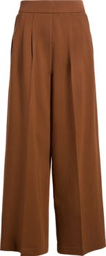 SPANX® Pleated Ponte Wide Leg Pants