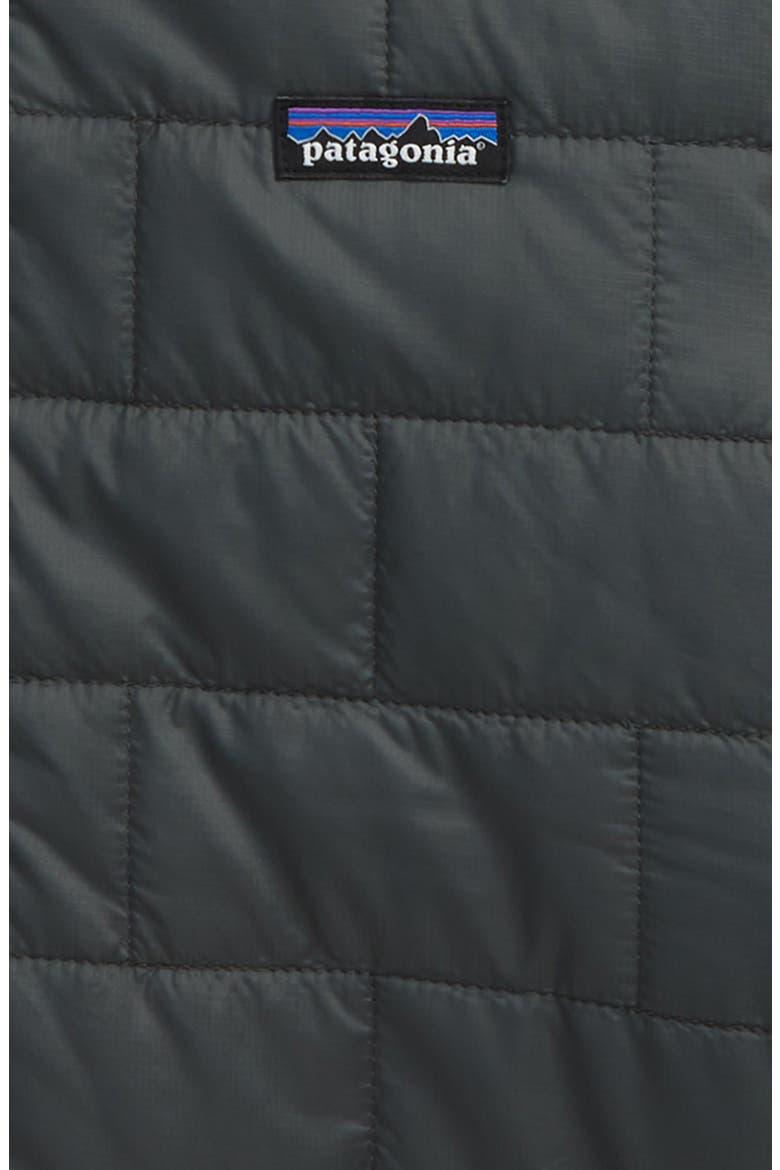 Nano Puff® Water Repellent PrimaLoft® Insulated Jacket, Alternate, color, FORGE GREY W/ INK BLACK-FGIB