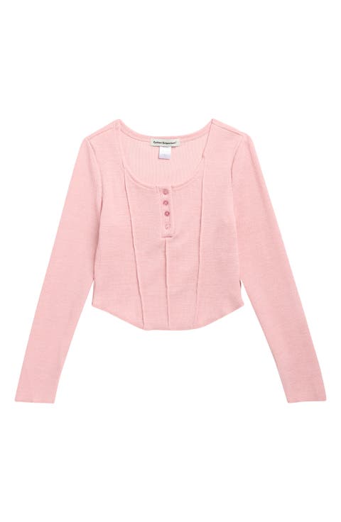 Kids' Knit Henley