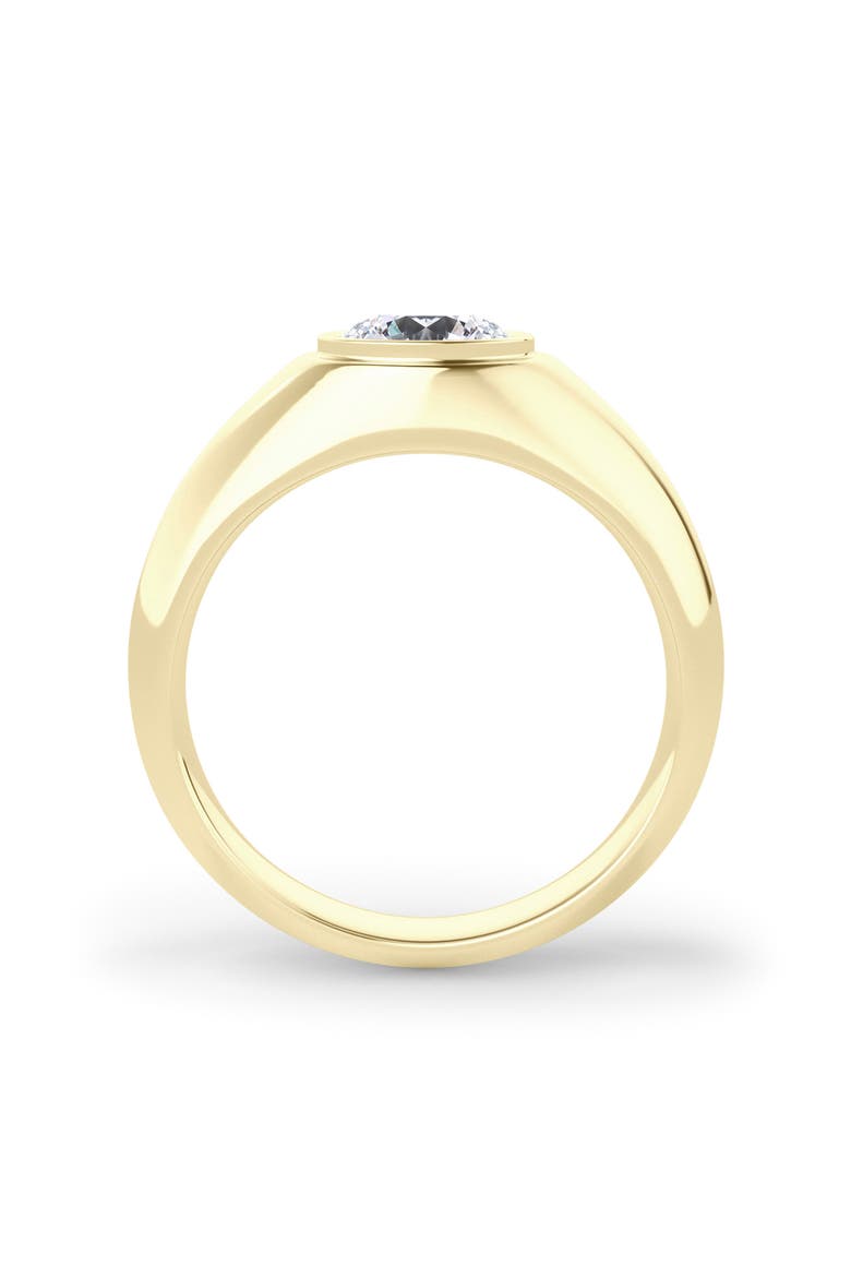 Men's Round Brilliant Lab Created Diamond Ring, Alternate, color, 18K YELLOW GOLD 2.5 CTW