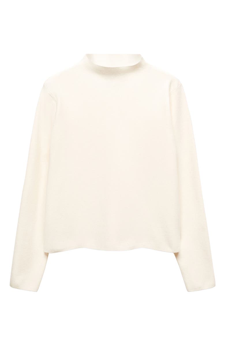 MANGO Mock Neck Sweater, Alternate, color,