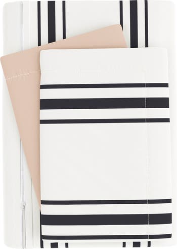 Premium Ultra Soft Desert Stripe 3-Piece Reversible Duvet Cover Set