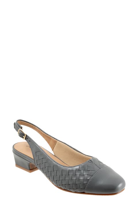 Dea Woven Slingback Pump (Women)