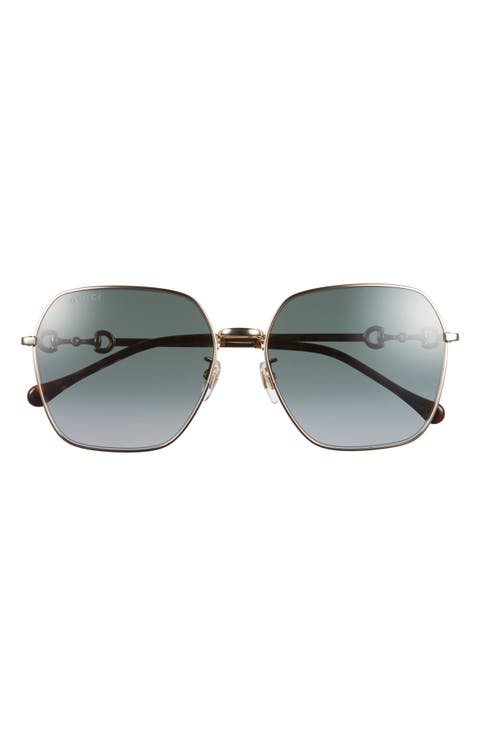60mm Square Sunglasses