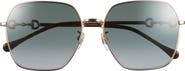Gucci 60mm Square Sunglasses