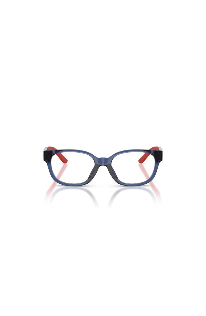 Polo Ralph Lauren 45mm Rectangle optical glasses, Alternate, color, Blue