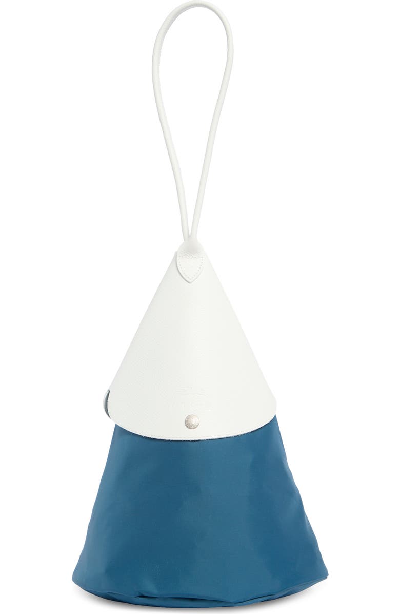 Longchamp x Nendo Large Cone Bag, Alternate, color, Blue/ White